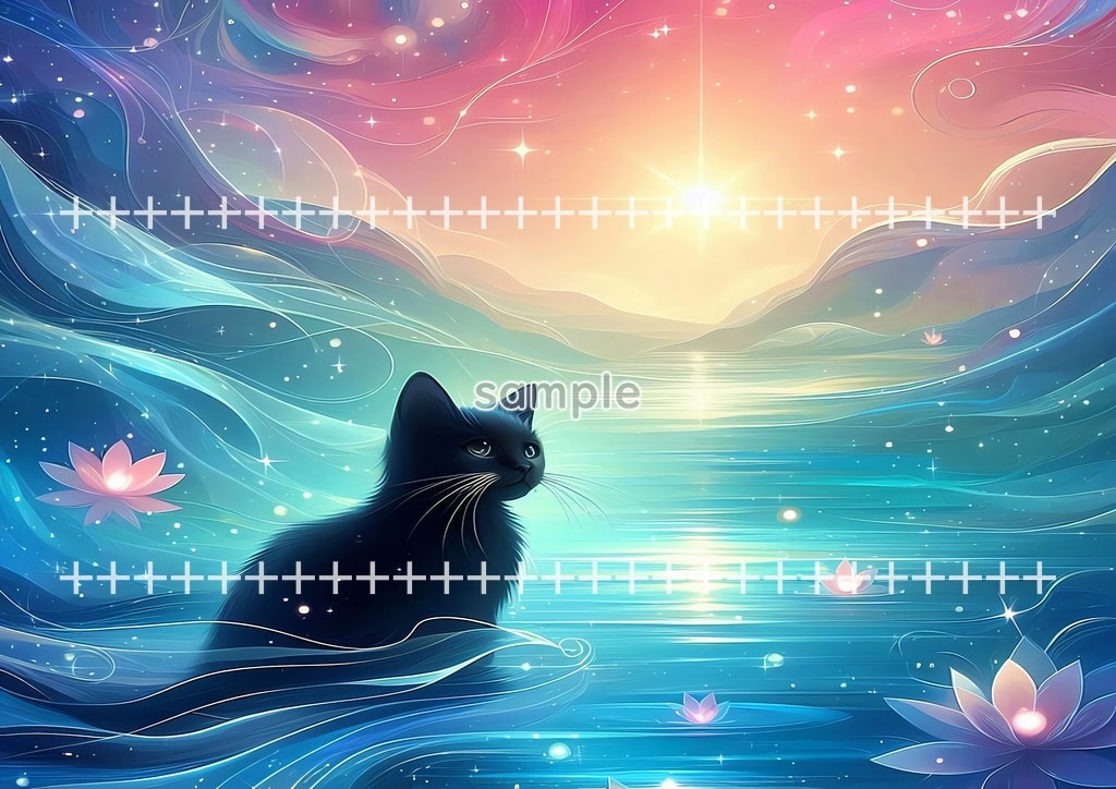 Bathing cat Original picture image material copyright free 66P Bathing_cat_14