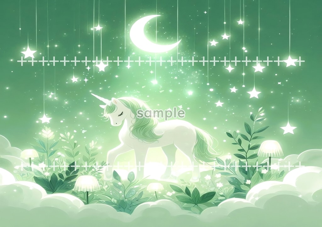 2026 Horse green Original picture image material copyright free 48P Horse_green_18