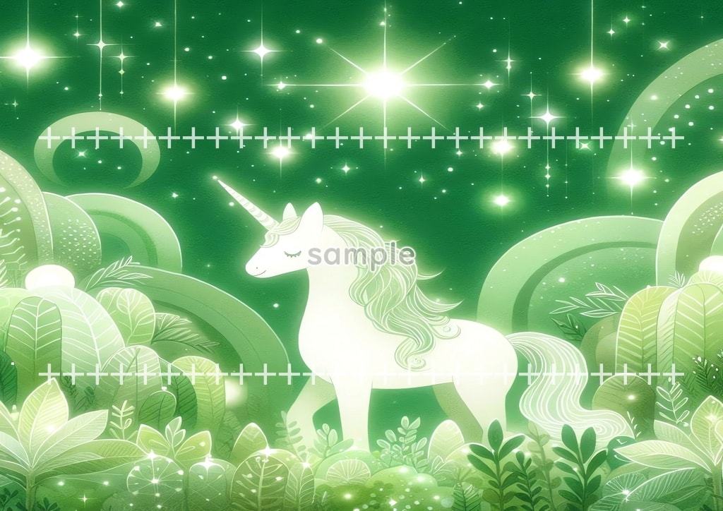 2026 Horse green Original picture image material copyright free 48P Horse_green_21