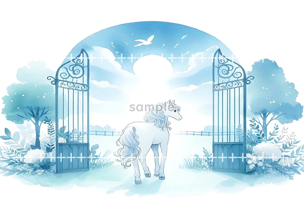 2026 Horse shrine Original picture image material copyright free 64P Horse_door_of_hope_08