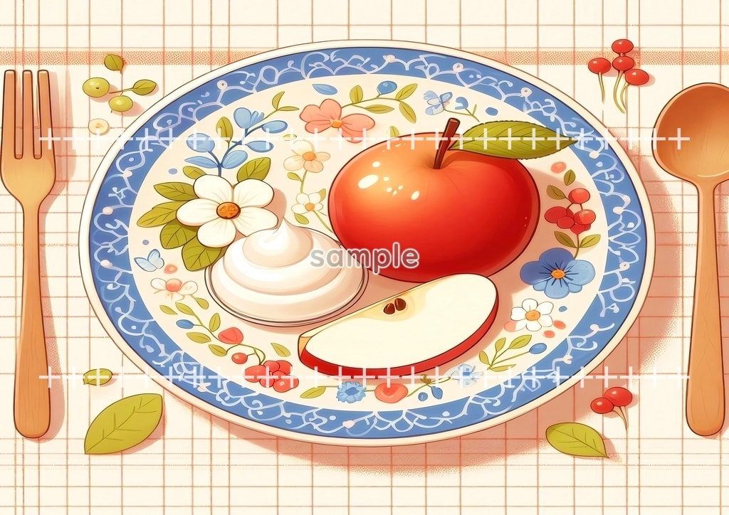 Apple Original picture image material copyright free 72P Apple_17