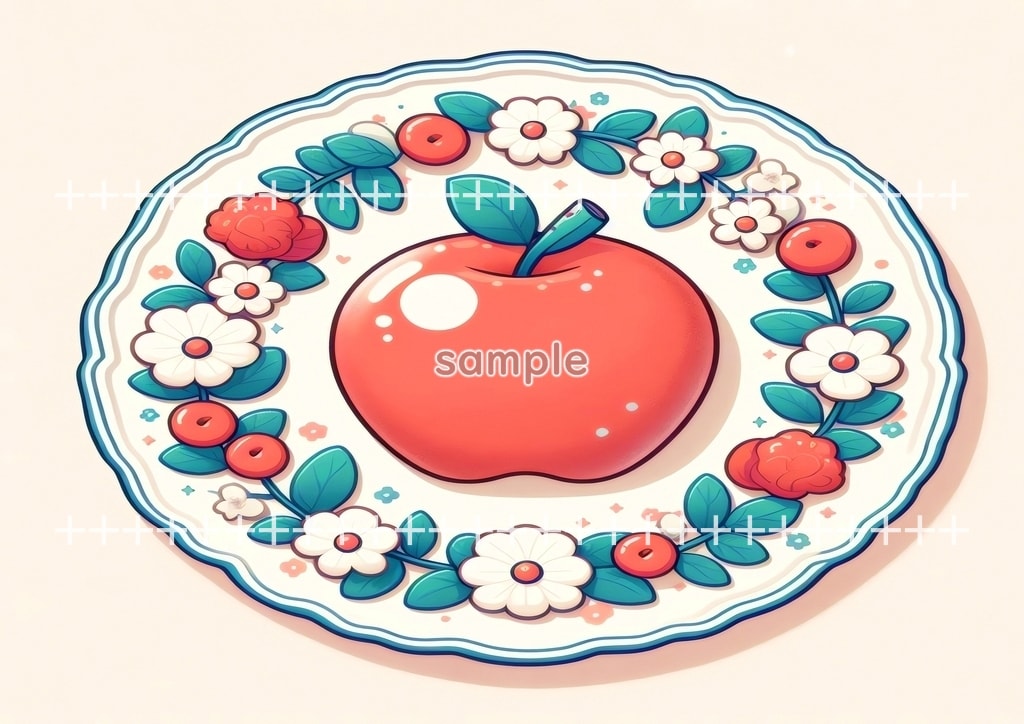 Apple Original picture image material copyright free 72P Apple_18