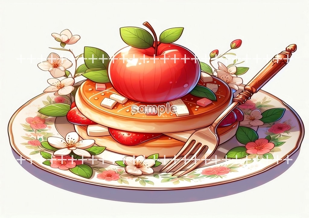 Apple Original picture image material copyright free 72P Apple_25