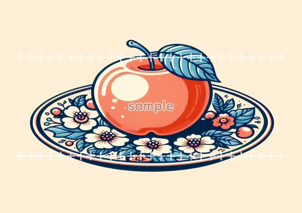 Apple Original picture image material copyright free 72P Apple_26