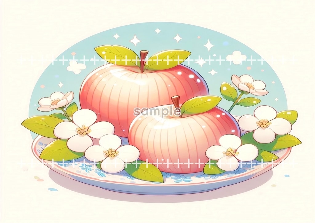 Apple Original picture image material copyright free 72P Apple_27