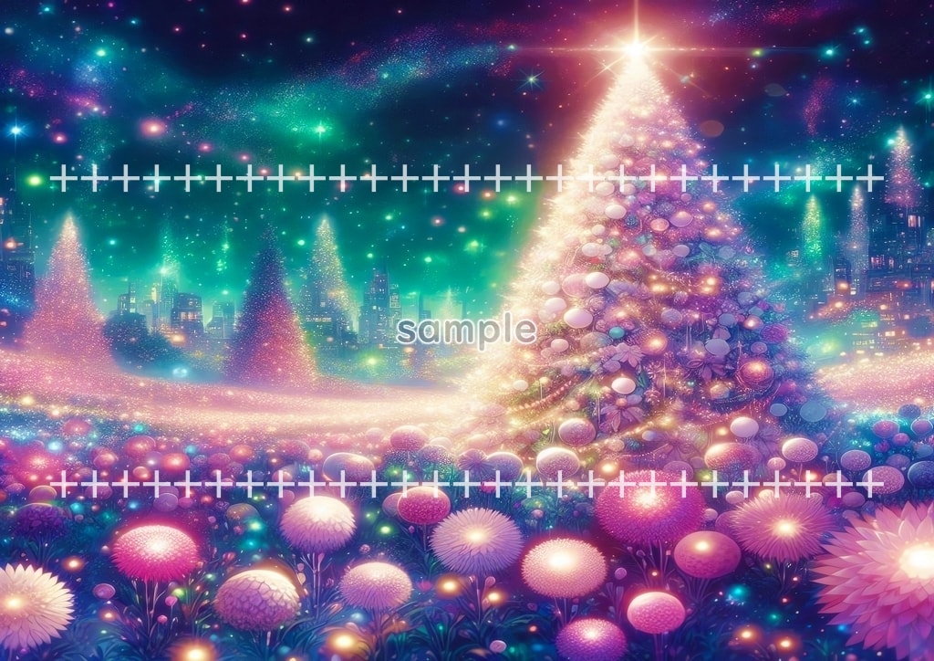 크리스마스 트리 06 원본 그림 디지털 아트 저작권 무료 이미지 소재 46P Christmas_tree_06_116