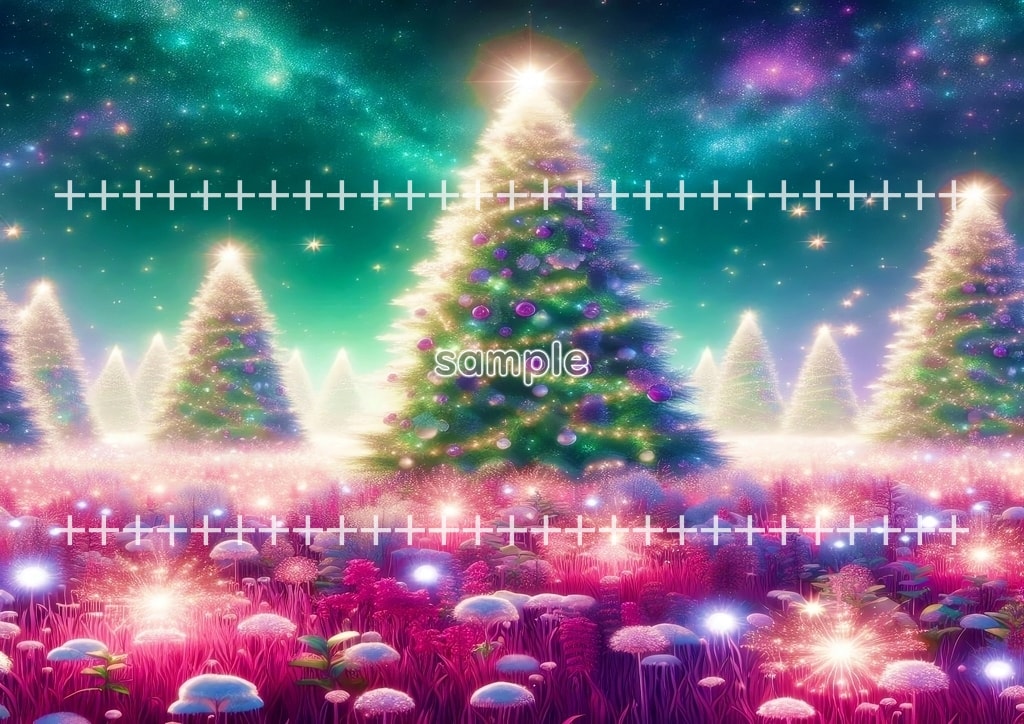 크리스마스 트리 06 원본 그림 디지털 아트 저작권 무료 이미지 소재 46P Christmas_tree_06_135