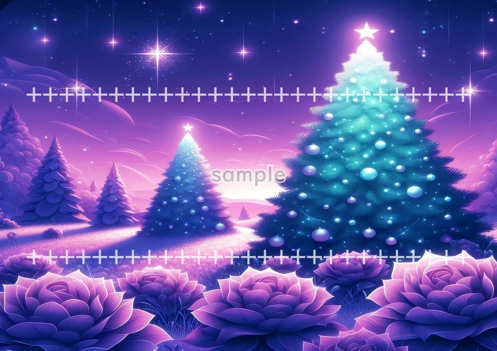 크리스마스 트리 심플한 01 원본 그림 디지털 아트 저작권 무료 이미지 소재 48P Christmas_tree_simple_01_06