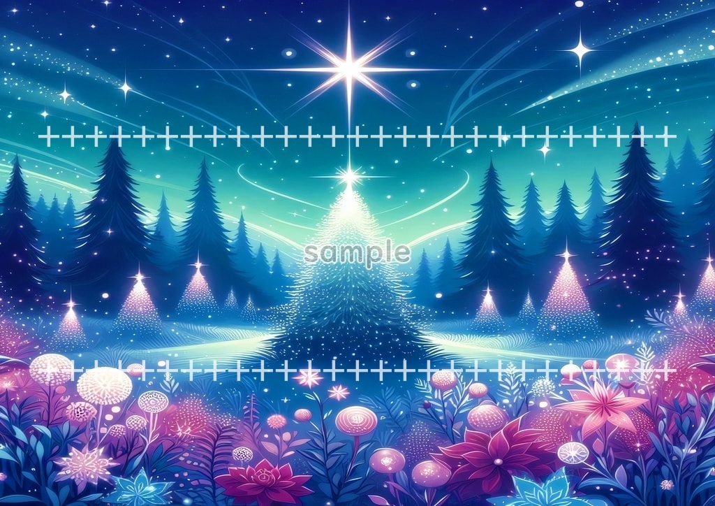 크리스마스 트리 심플한 01 원본 그림 디지털 아트 저작권 무료 이미지 소재 48P Christmas_tree_simple_01_21