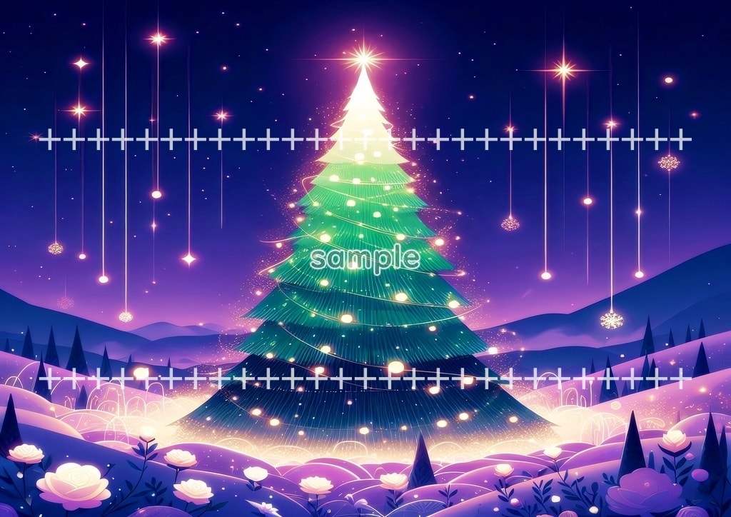 크리스마스 트리 심플한 03 원본 그림 디지털 아트 저작권 무료 이미지 소재 46P Christmas_tree_simple_03_67