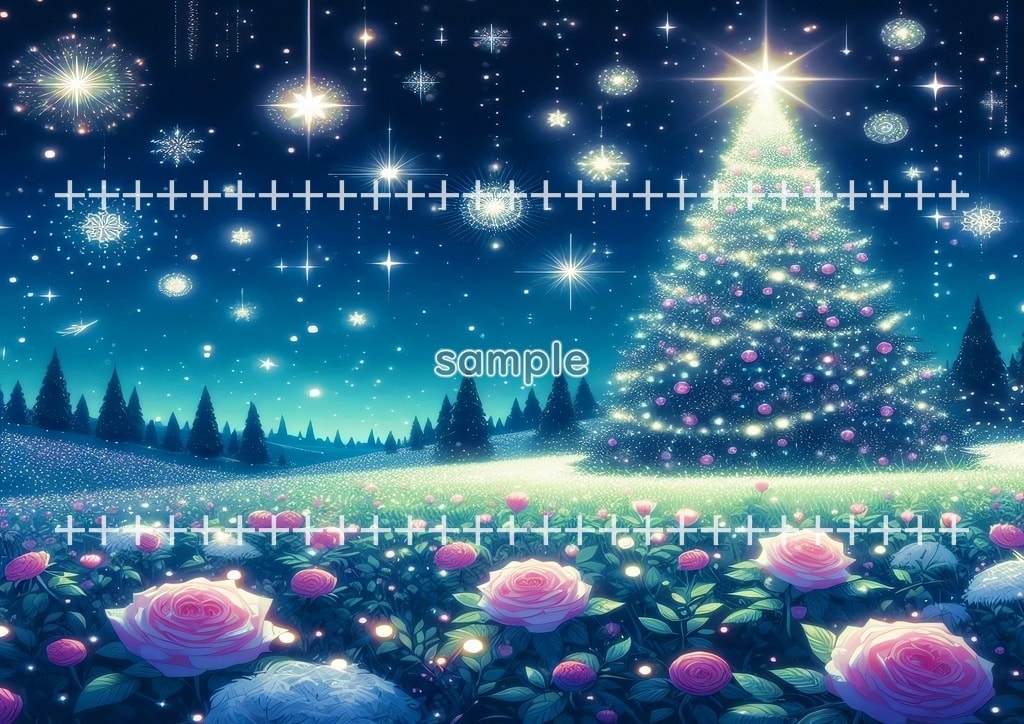 크리스마스 트리 심플한 03 원본 그림 디지털 아트 저작권 무료 이미지 소재 46P Christmas_tree_simple_03_71