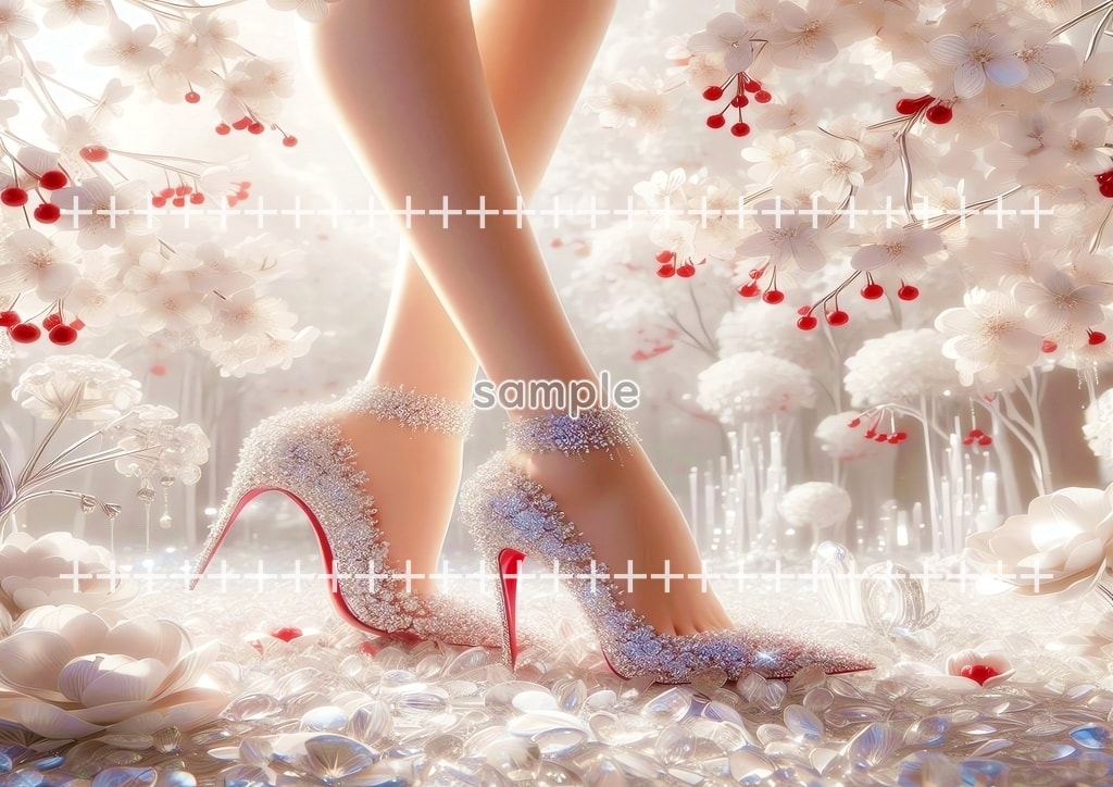 ハイヒール 02 オリジナル絵イラスト著作権フリー画像素材 42P High_heels_02_27