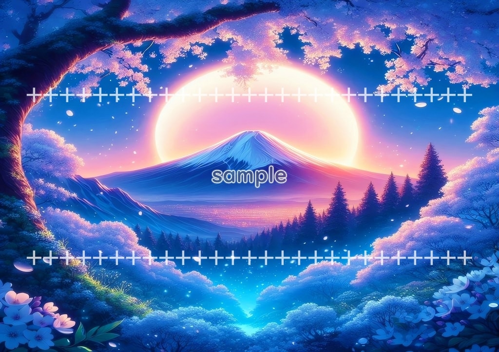 후지산 03 원본 그림 디지털 아트 저작권 무료 이미지 소재 40P Mount_Fuji_03_045