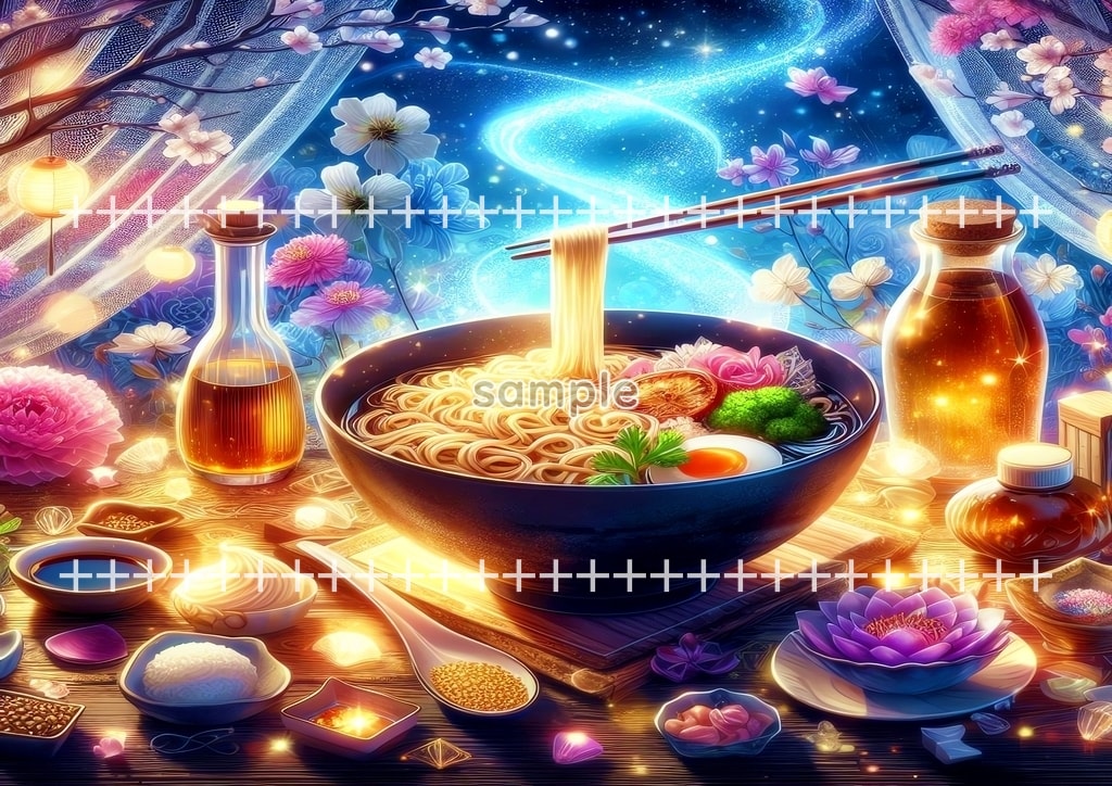 라멘 예술 01 원본 그림 디지털 아트 저작권 무료 이미지 소재 42P Ramen_art_01_10