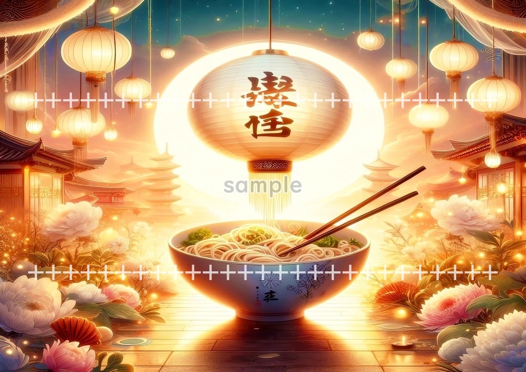 라멘 예술 01 원본 그림 디지털 아트 저작권 무료 이미지 소재 42P Ramen_art_01_19