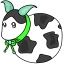 Clip art クリップアート Animal 動物 Cow 牛 24