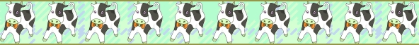 Clip art クリップアート Animal 動物 Cow 牛 64
