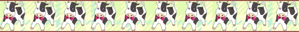 Clip art クリップアート Animal 動物 Cow 牛 65