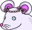 Clip art クリップアート Animal 動物 Mouse ねずみ 124