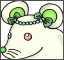 Clip art クリップアート Animal 動物 Mouse ねずみ 129