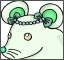 Clip art クリップアート Animal 動物 Mouse ねずみ 133
