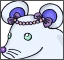 Clip art クリップアート Animal 動物 Mouse ねずみ 134