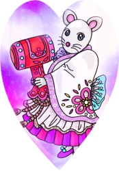 Clip art クリップアート Animal 動物 Mouse ねずみ 22