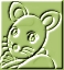 Clip art クリップアート Animal 動物 Mouse ねずみ 96