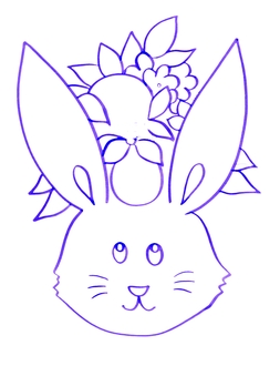 Clip art クリップアート Animal 動物 Rabbit うさぎ 106