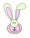 Clip art クリップアート Animal 動物 Rabbit うさぎ 33
