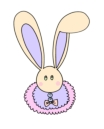 Clip art クリップアート Animal 動物 Rabbit うさぎ 34