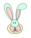 Clip art クリップアート Animal 動物 Rabbit うさぎ 35