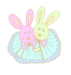 Clip art クリップアート Animal 動物 Rabbit うさぎ 51