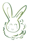 Clip art クリップアート Animal 動物 Rabbit うさぎ 58