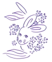 Clip art クリップアート Animal 動物 Rabbit うさぎ 64
