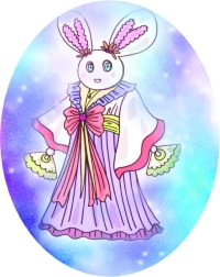 Clip art クリップアート Animal 動物 Rabbit うさぎ 80