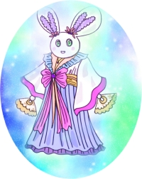 Clip art クリップアート Animal 動物 Rabbit うさぎ 81