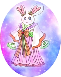 Clip art クリップアート Animal 動物 Rabbit うさぎ 82