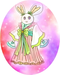 Clip art クリップアート Animal 動物 Rabbit うさぎ 83