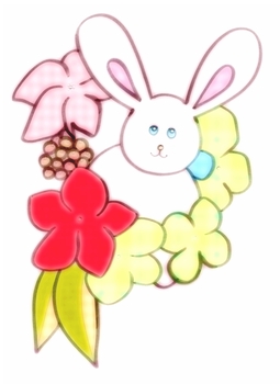 Clip art クリップアート Animal 動物 Rabbit うさぎ 93