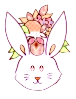 Clip art クリップアート Animal 動物 Rabbit うさぎ 94