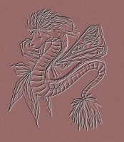 Clip art クリップアート Dragon ドラゴン 80