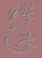 Clip art クリップアート Dragon ドラゴン 86