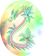Clip art クリップアート Dragon ドラゴン 9
