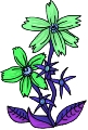 Everyday 日常 Flower 花･植物 Clip art クリップアート 12