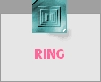 Illusion Link button Ring 13