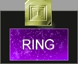 Illusion Link button Ring 18
