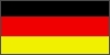 Drapeau national Allemagne Germany