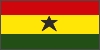 Nationalflagge Ghana Ghana