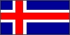 राष्ट्रीय ध्वज आइसलैंड Iceland